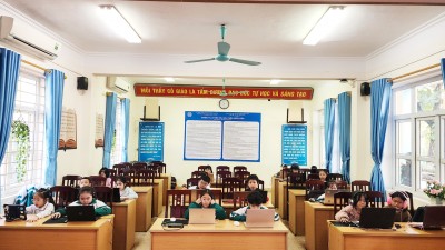 Trường Tiểu học Quang Trung tổ chức thành công kỳ thi Tiếng Anh IOE cấp trường năm học 2025–2026 ​